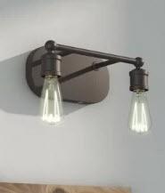 Laurel Foundry Modern Farmhouse Agave 3-Light Vanity Light (LRFY1067_18793815) - Bronze