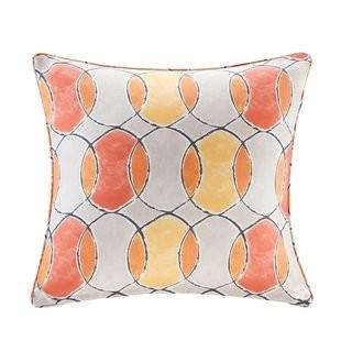 Zipcode Design Dahlia Printed Circles 3M Scotchgard Outdoor Square Throw Pillow (ZIPC7537_20517163) - Blue/Green