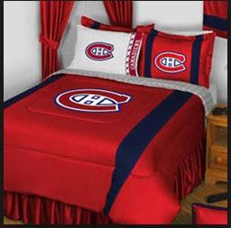 Sports Coverage Inc. NHL Comforter (PS4636_12666662_25193795) - Mtl Canadiens - Twin