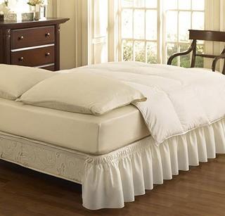 Easyfit - Wrap-around bed skirt - Queen & King Size - White 