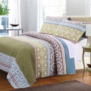 Bungalow Rose Rodrigo Cotton Quilt Set (BNRS4093_21366169) - Queen