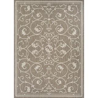 August Grove Miley Beige Indoor/Outdoor Area Rug (AGGR2685_21250506) - 2'3" x 7' 1"