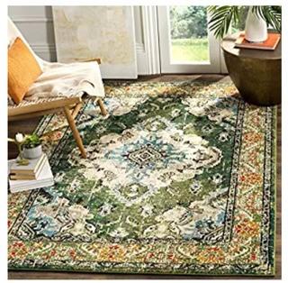 Safavieh - Monaco - MNC243F-3 - Forest green  - 3' x 5' 