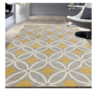 Newport Collection - Newport - 9104 - Grey Yellow - 2' x 7'2"
