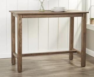 Loon Peak Atlantis Pub Table (LOON8208) - Grey Wire Brush