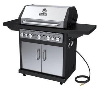 Dyna-Glo BTU 5-Burner Natural Gas Grill with Side Burner (PSTH1124)