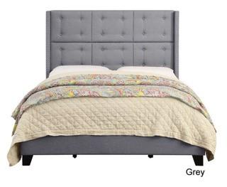 Moser Bay Furniture Chica Tufted Upholstered Bed, Full Size (Grey ) - C33F