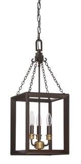 Laurel Foundry Modern Farmhouse Chloe 3-Light Foyer Pendant (LFMF1232) - silver