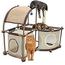 KITTY CITY(TM) CAT CONDO DUPLEX IN TAN                                                              