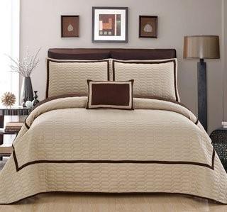 Chic Home Mesa Hotel Quilt Set (CHDE2255_17746350_24091555) - Navy - King 