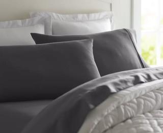 Wayfair Basics Wayfair Basics 1800 Series 4 Piece Sheet Set (WFBS1772_21995557_21995570) - Twin - Grey 