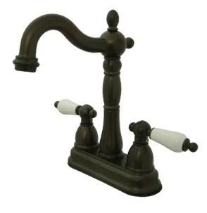 Kingston Brass - Victorian Collection - 4" Center Bar Faucet - Rubbed Bronze 