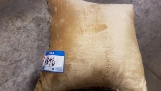 Gold/ Yellow Sequined Pillow