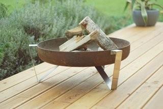 Curonian Agila Stainless Steel Wood Burning Fire Pit (AYN1031)