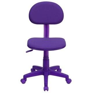 Viv + Rae Jaleel Mid-Back Children's Desk Chair (VVRE1164_21223616) - Purple
