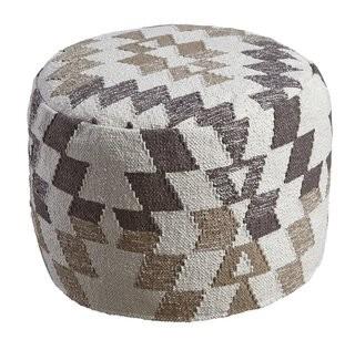 Loon Peak Brassie Pouf Ottoman (LNPK1751)
