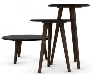 George Oliver Morristown Mid Century Modern 3 Piece End Table GOLV1738_22678343