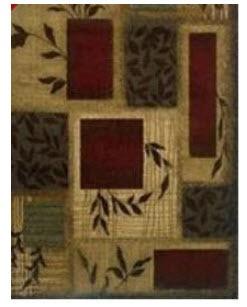 Amelia 260X6 - Machine Made Polypropylene Rugs by Oriental Weavers - 5' x 7'  - Brown 