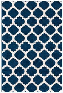 Well Woven - Mystic Friese -n Zoe - 5' x 7' - Blue