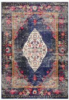 Nu Loom - Casablanca - KKCB26B-C0414 - Navy - 5'3" x 7'7" 