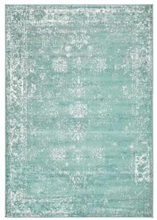 Unique Loom - Monaco - 1754A - Turquoise - 4' x6' 