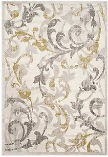 Safavieh Amherst Collection - AMT428E - Ivory / Lt. Grey  - 4' x6'