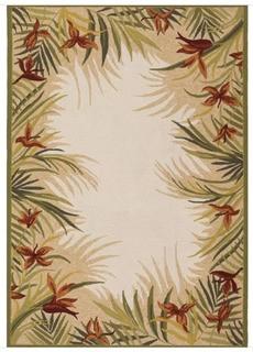 Courtisan - Cvington -2129/1021 - Tropical Gardens - Sand Multi  - 3'6" x 5'6" 
