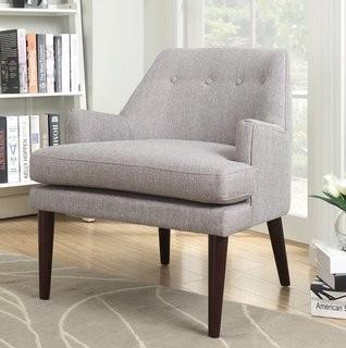Alcott Hill Appaloosa Mid Century Accent Armchair (ALTH1661_23185744) - Grey
