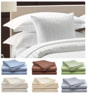 Fine Deluxe Hotel - Deep Pockets King Sheets - 400Thread Count - Burgundy