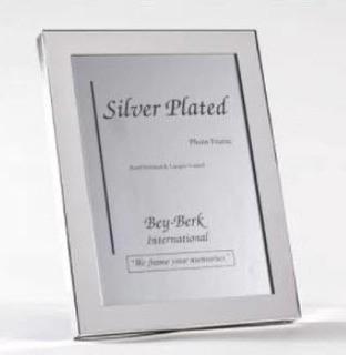 Lot 6 - Bey-Birk Silver plated Picture Frame - SF100-09 - 4" x 6"