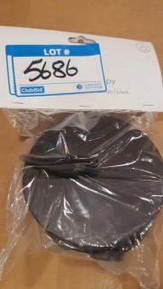 Vita Canopy Textile Cord set with Canopy / Blk - 10'