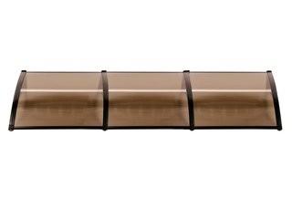 MCombo 10 ft. W x 3.5 ft. D Window & Door Awning (MCCC1023_25964492) - Black