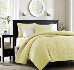 Madison Park - Coverlet Set - Full - MP13-364 - Yellow