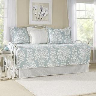 Laura Ashley Home Rowland Breeze 5 Piece Twin Daybed Quilt Set by Laura Ashley Home (LBA2415)