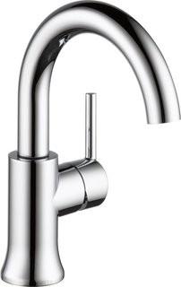 Delta Trinsic Bathroom Single hole Single Handle Bathroom Faucet with Drain Assembly and Diamond Seal Technology (DLT7751_18327302)