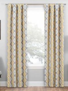 Eclipse Morrow Panel Rod Pocket 37"x63", Gold Oro 