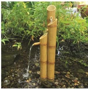 Aquascape - Adjustable Pouring Bamboo Fountain - 