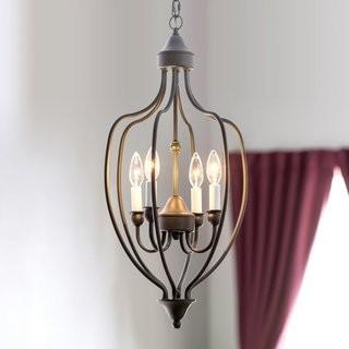 Three Posts Williams 4-Light Foyer Pendant (THRE8870_19034171) -