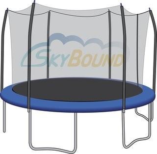 SKYBOUND 15' Enclosure Trampoline Net Using 6 Poles (SPOH1073) - Enclosure ONLY !!!!