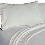 BERKSHIRE BLANKET(R) ORIGINAL MICROFLEECE TWIN SHEET SET IN WHITE
