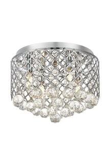 Mercer41 Keomi 4-Light Flush Mount (MCRF4647)