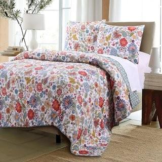 Alcott Hill Heartwood Reversible Quilt Set (ACOT6302_22110860) - Twin