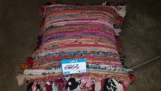 Throw Pillow, Multicolor 