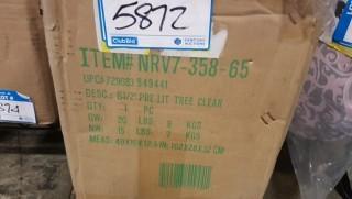 6.5' National Tree Co. North Valley Pencil 6.5' Spruce Artificial Christmas Tree (NTC4221)