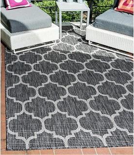 Unique Loom - Trellis Collection 2496A - Fume - 245cm x245cm 