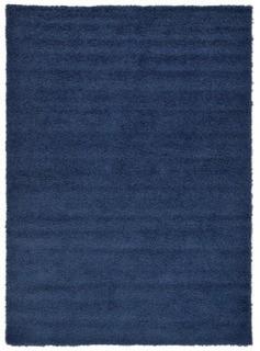 Unique Loom - Solo Shag Collection - 00063A - Sapphire - 6' x9' 