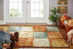 Artifact Panel Multi-Coloured Area Rug11493 - Multi - 5' x8' - Multi
