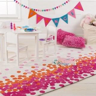 Harriet Bee Clive Hot Pink/Carnation Area Rug Pink 2' x 3' (HBEE1240_21700244)