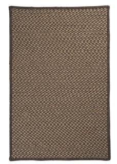 Colonial Mills Natural Wool Houndstooth Braided Caramel Area Rug - 3' x 5'(CV10162_7163447)