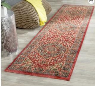 Safavieh - Mahal - MAH621C-212 - Navy red - 2'2" x 12' 
